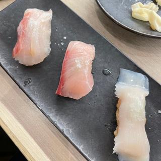 塩にぎりづくし(九州寿司 寿司虎 Aburi Sushi TORA)
