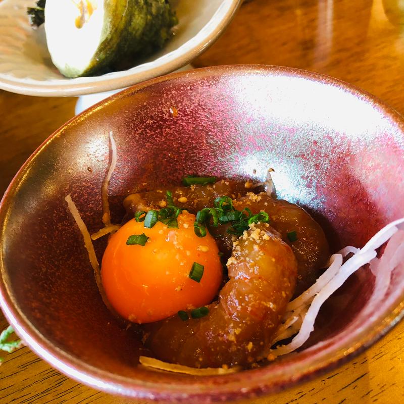 たか海老のユッケ(ドライブイン潮騒 )