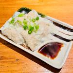 鶏ワンタン(炭火焼鳥酒房 和光市のおっ鳥家)