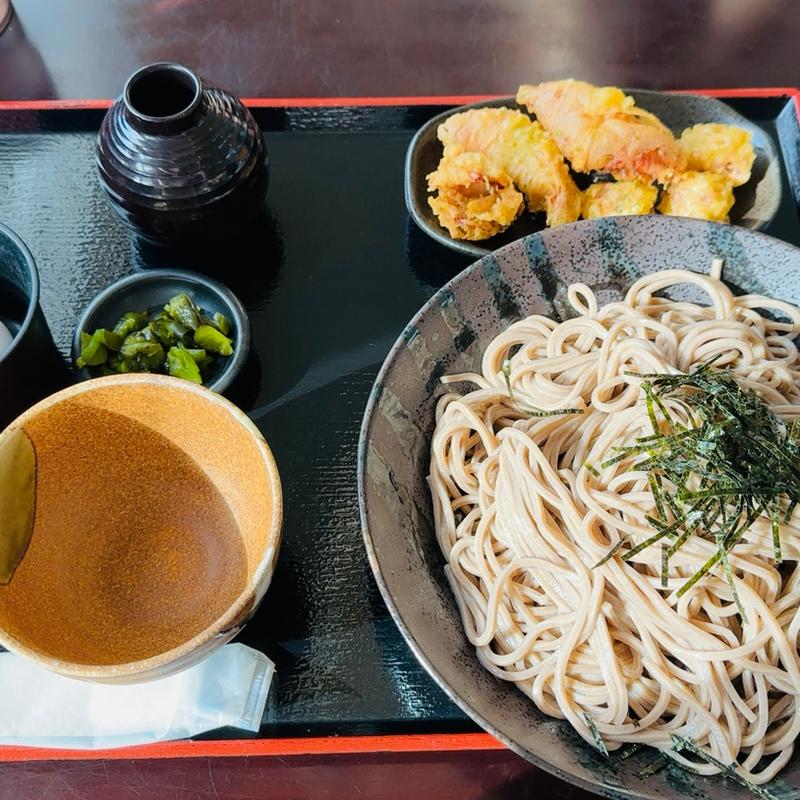 みみなん天ざるそば(そば処 ひろ)