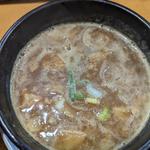 豚骨魚介つけ麺(葱次郎)
