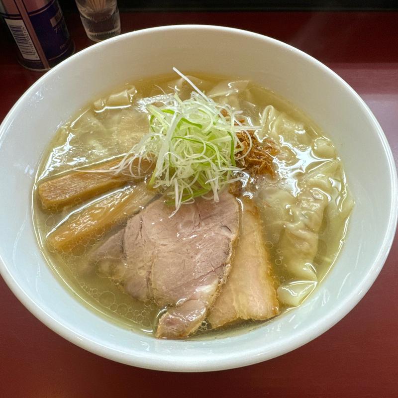 わんたん塩らぁ麺(らぁ麺松しん)