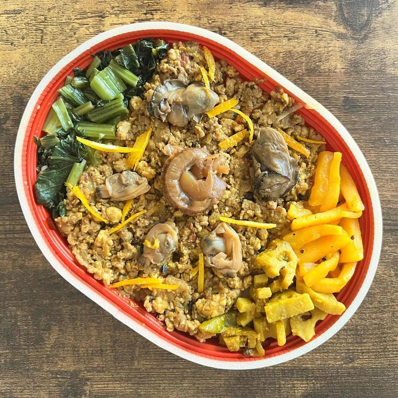 スパイスわっぱめし（貝しぐれ）(スパイスカレー43 （Spice curry 43）)