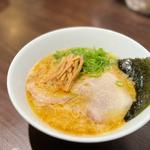 背脂醤油らぁ麺/鶏(カタカナトメジ)