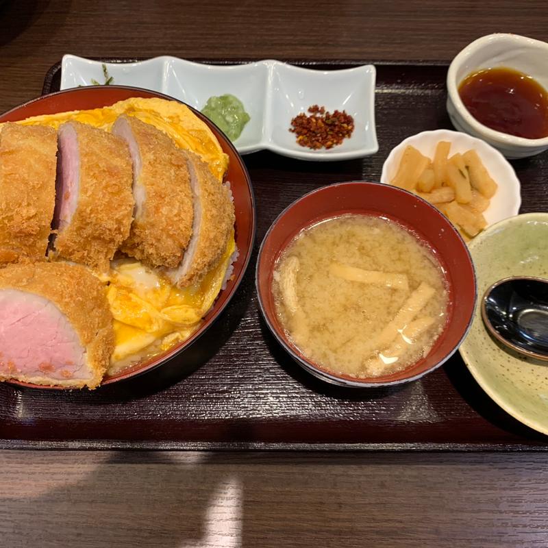 豚一本ひれかつ丼(肉屋食堂たけうち 蕨店)
