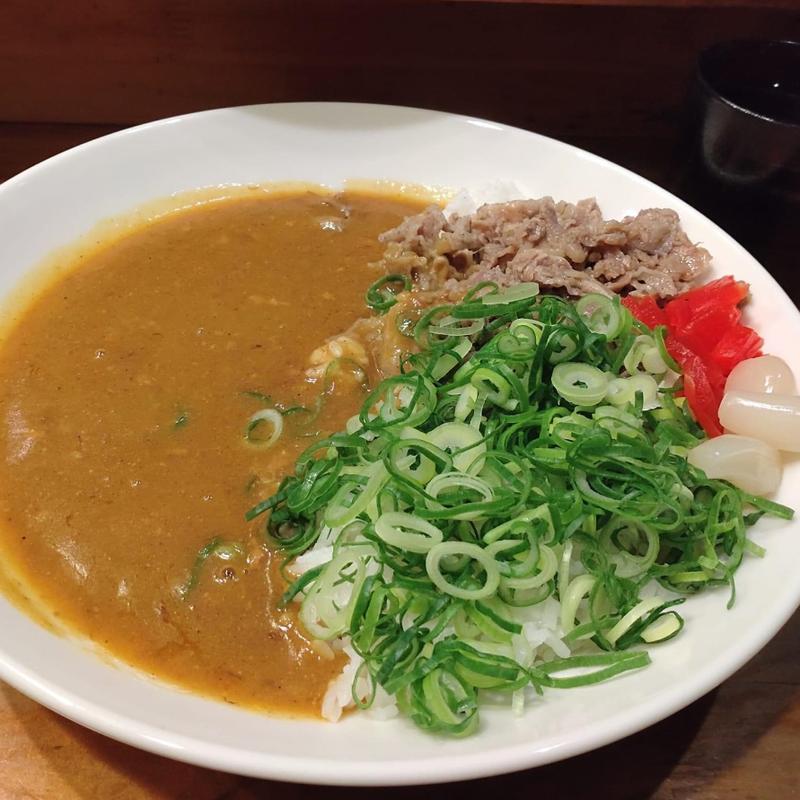 ネギビーフカレー(モジャカレー 新大阪本店)