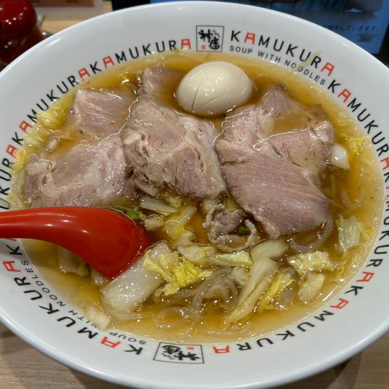 こんにゃくラーメン(どうとんぼり神座 サンキタ通り店)