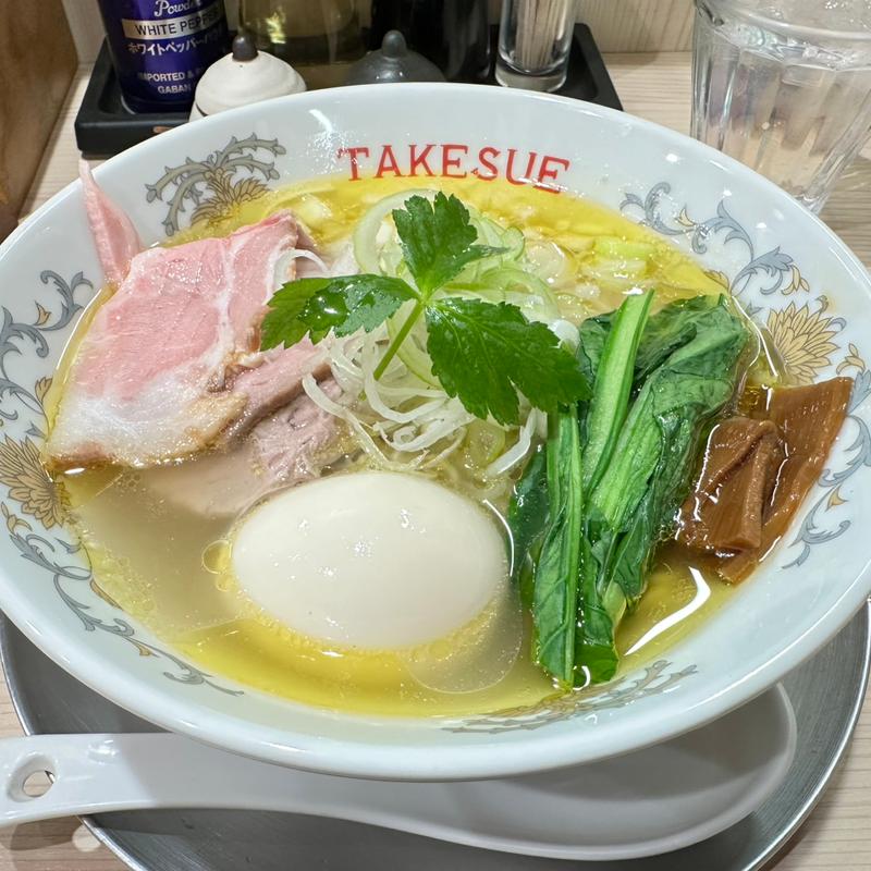 塩あっさり(ラーメン専科 竹末食堂)