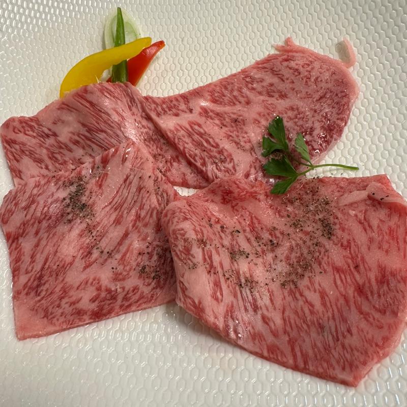 常陸牛特選焼きしゃぶ(肉のレストランくらた )