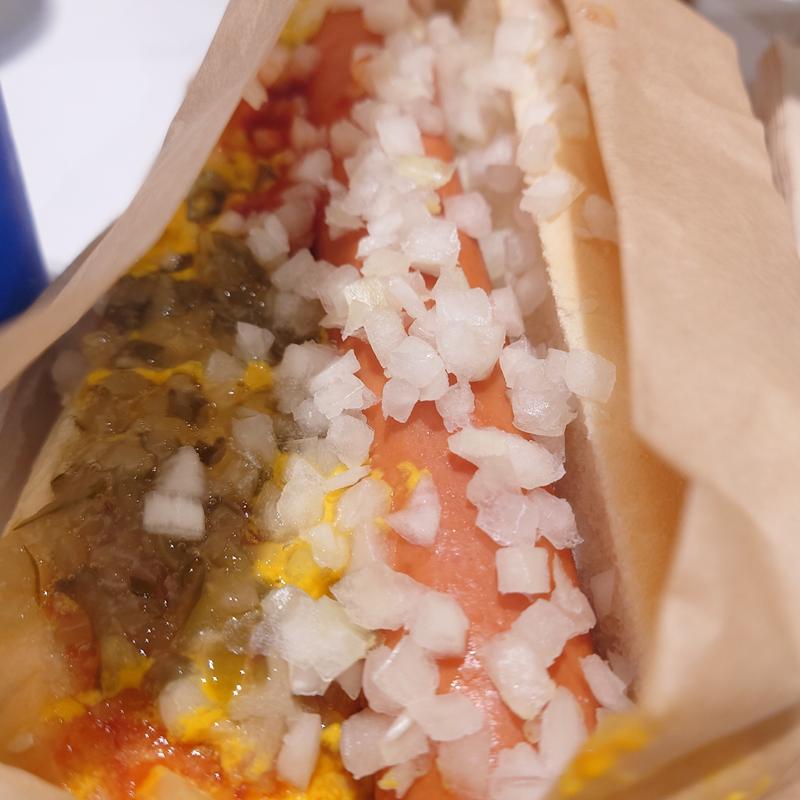 ホットドッグ ソーダ付き（おかわり自由）

(コストコホールセール　 新三郷店　ベーカリー （COSTCO）)