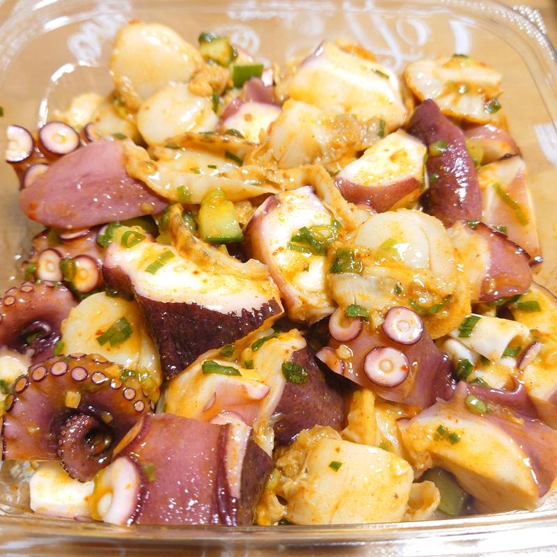 タコとホタテのジンジャーマリネ(コストコホールセール 新三郷倉庫店)