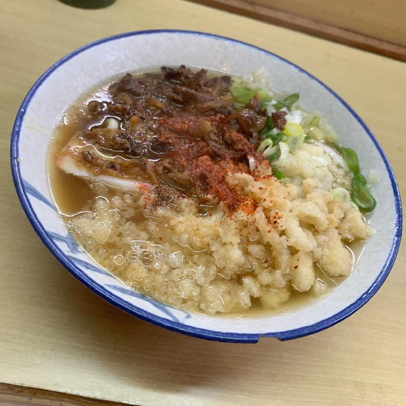 肉天うどん(弁天うどん)