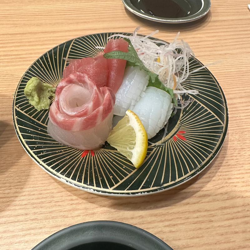 3種盛り(廻鮮寿したいの鯛 赤穂店)