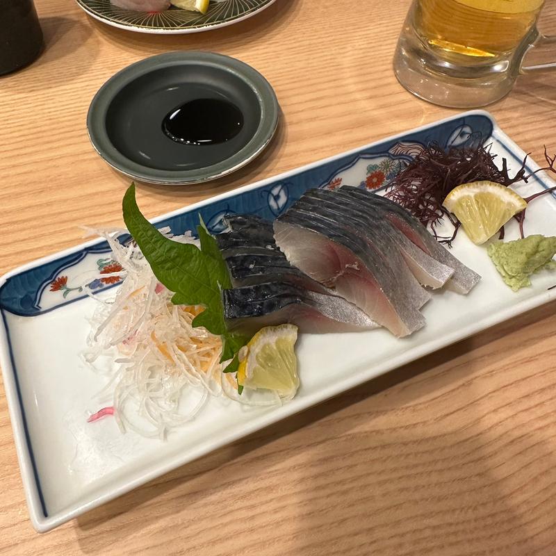 さば刺身(廻鮮寿したいの鯛 赤穂店)