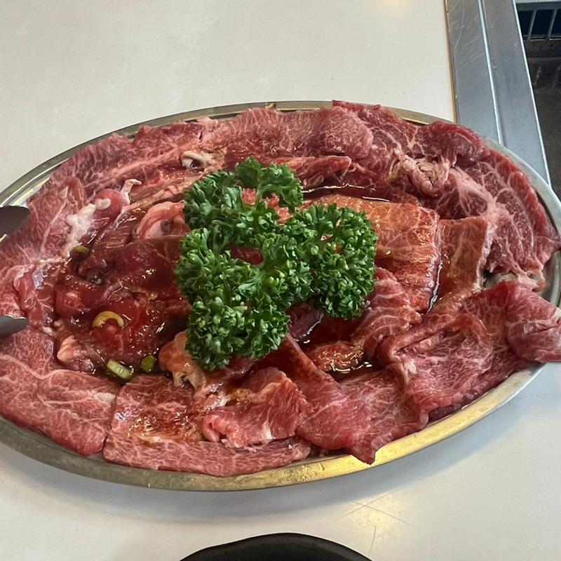 焼肉ランチお肉大盛(京城園)