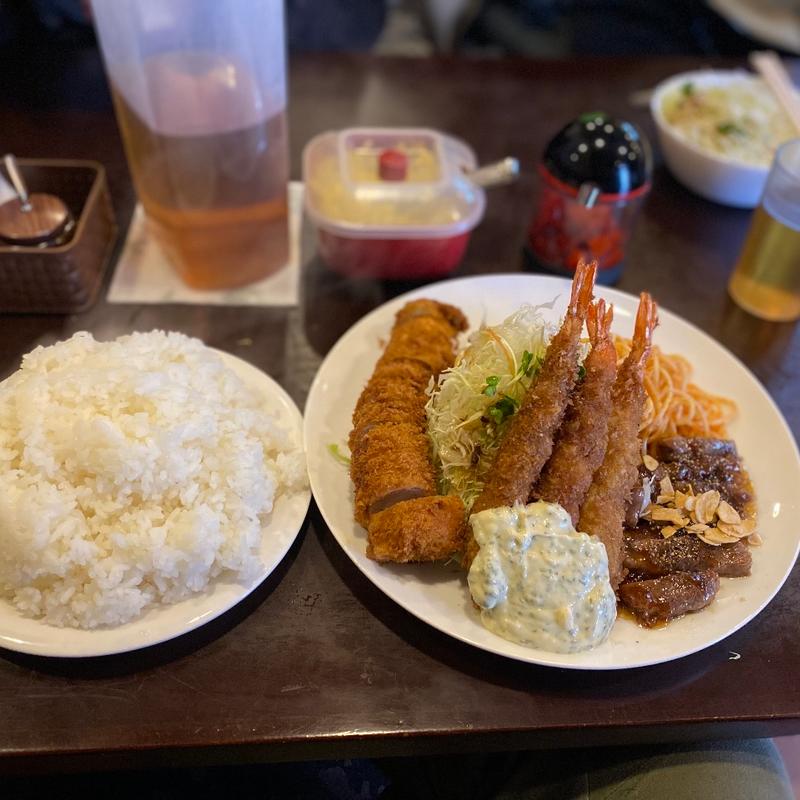 たちばなセット(洋食・とんかつ たちばな)