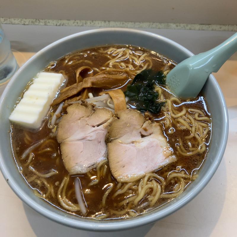 バター味噌ラーメン大盛(らーめん亭)