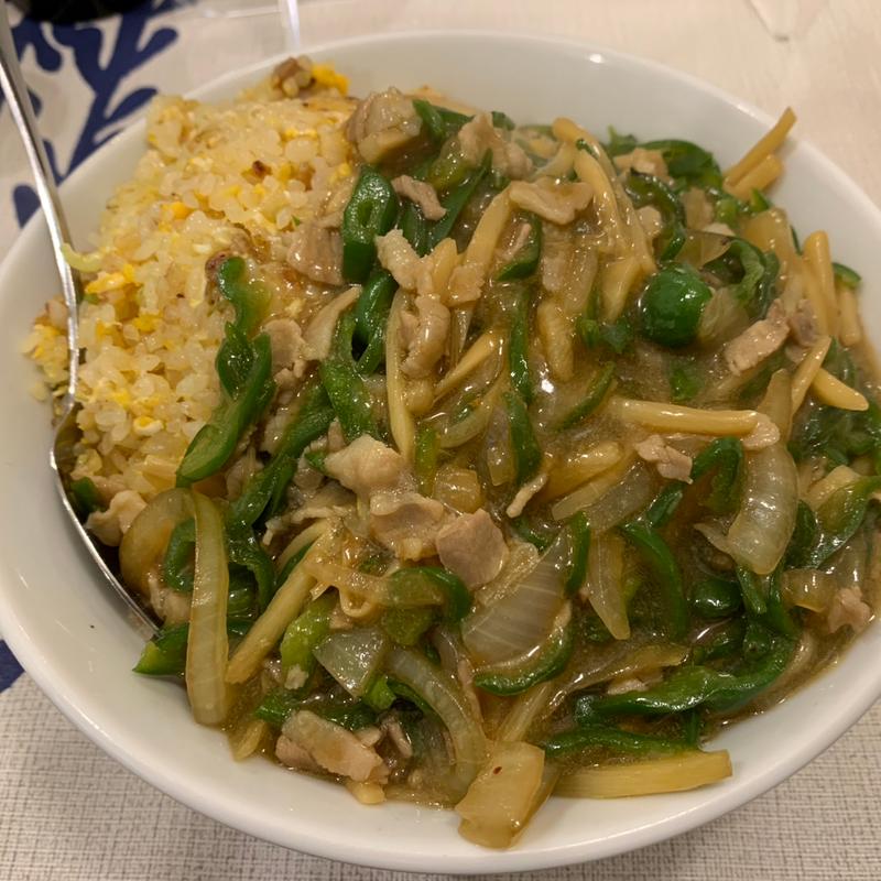 ぶん華ランチ 中盛り(ぶん華)