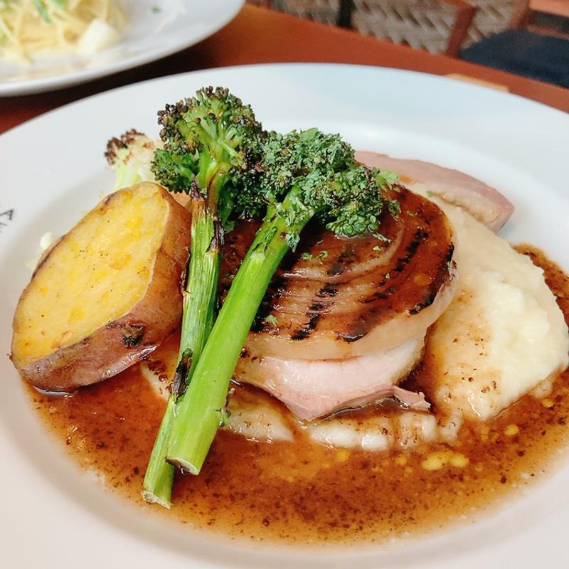 ポルケッタのトリフソースと焼き野菜(リベラテラス)