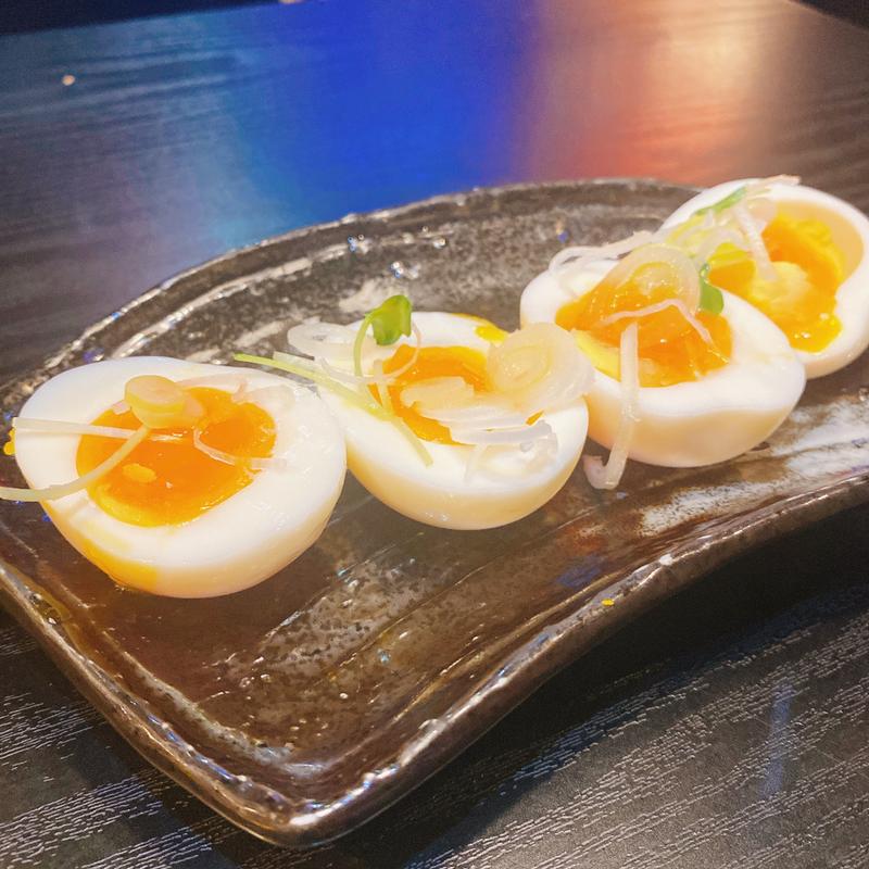 煮玉子(酒場TORIBIAN)