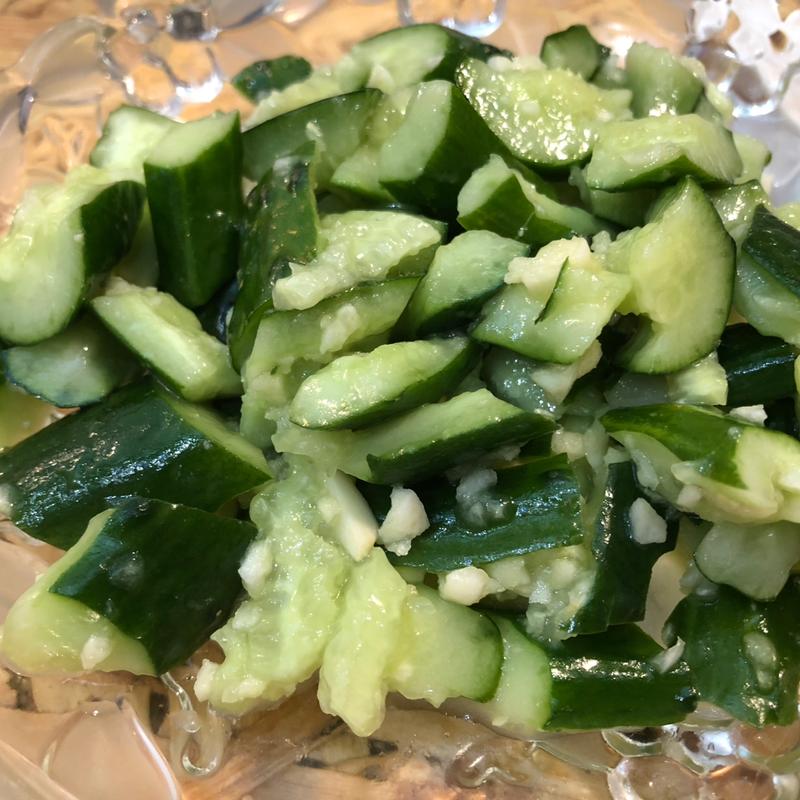 にんにく胡瓜(好香味坊)