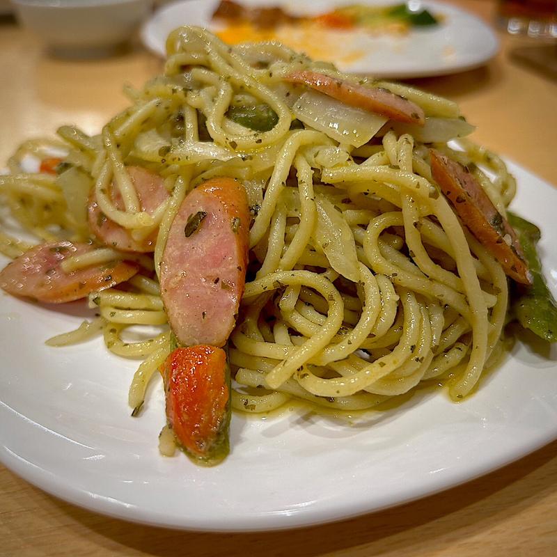 バジルスパゲッティ(湯沢グランドホテル )