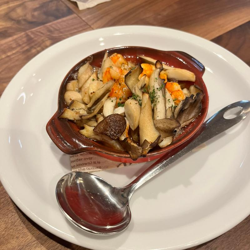 海老のアヒージョ(sperare)