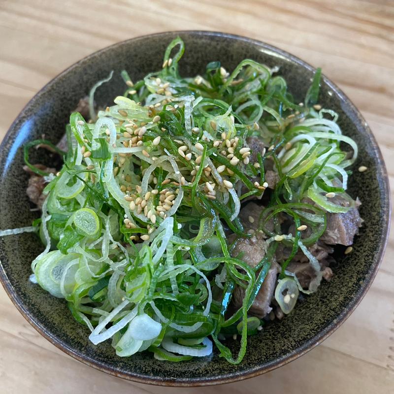 豚肉ネギ丼(第二旭 )