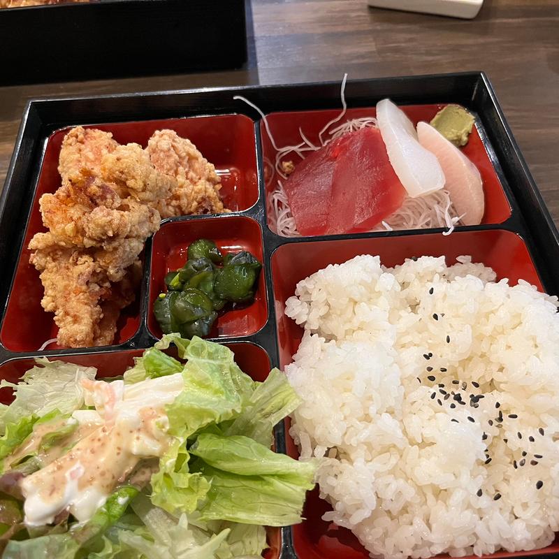 からあげ定食(大野屋)