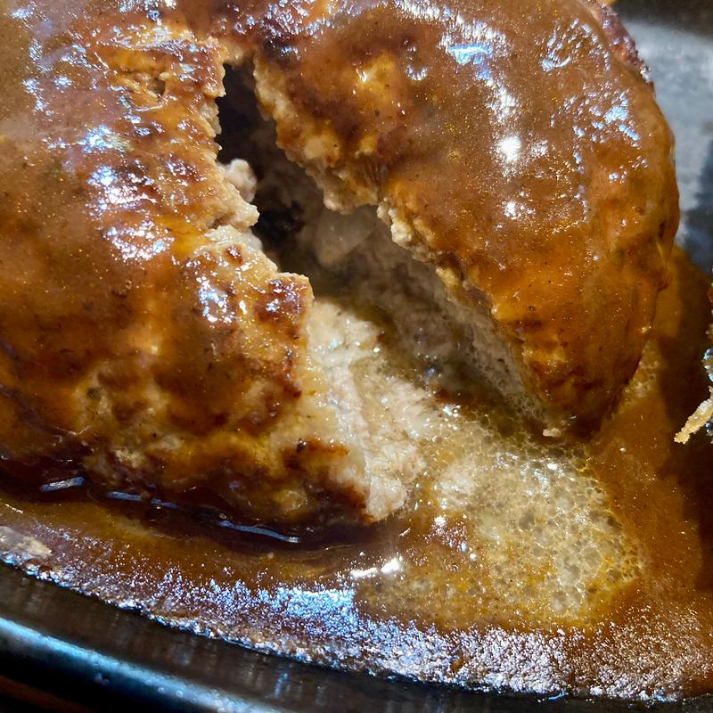 サイドメニュー付ハンバーグ(三浦のハンバーグ 御茶ノ水店)