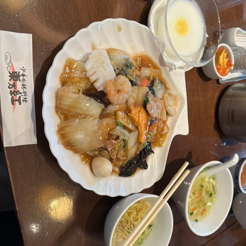 あんかけ焼きそば(東方紅 )