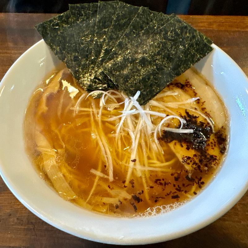 醤油焦がしネギラーメン(カミカゼ)