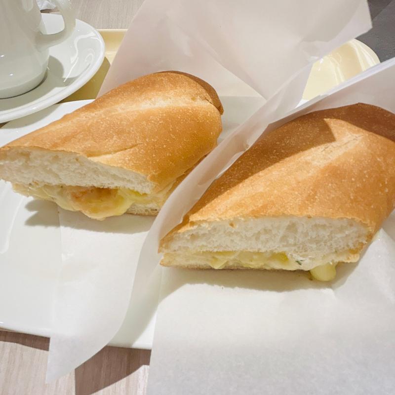 ミラノサンド カマンベール＆海老グラタン(ドトールコーヒーショップ 新梅田食道街店)