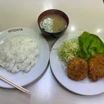 カニクリームコロッケライス(レストラン三好弥)