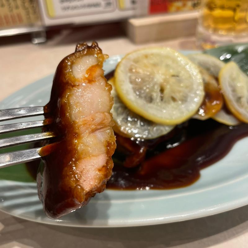 名物酢豚(大衆中華酒場 若林)