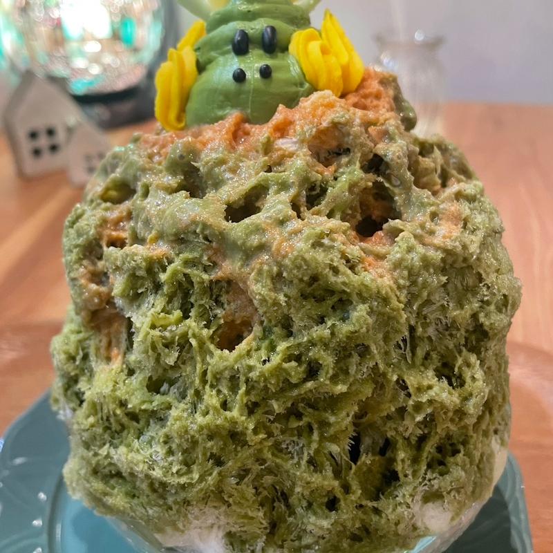 抹茶ときなこの辰氷(Muffin & Bowls cafe CUPS　マフィン&ボウルズ　カップス)