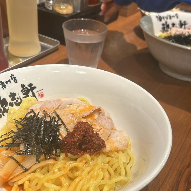 油そば 大盛り(歌志軒 名古屋駅西口店  )