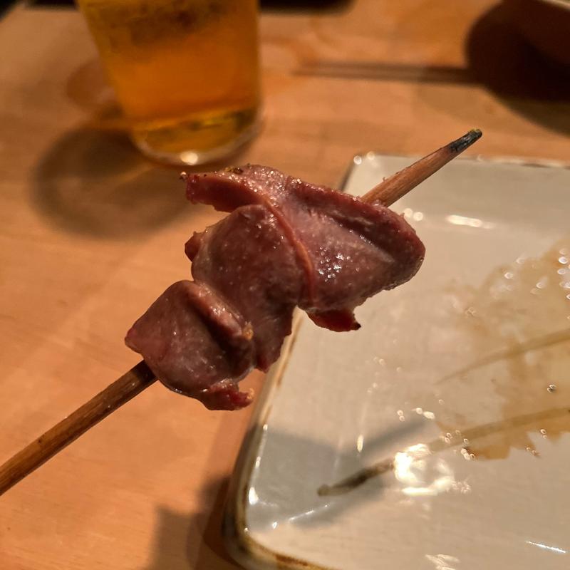 砂肝(焼鳥 鳥よし 中目黒店)