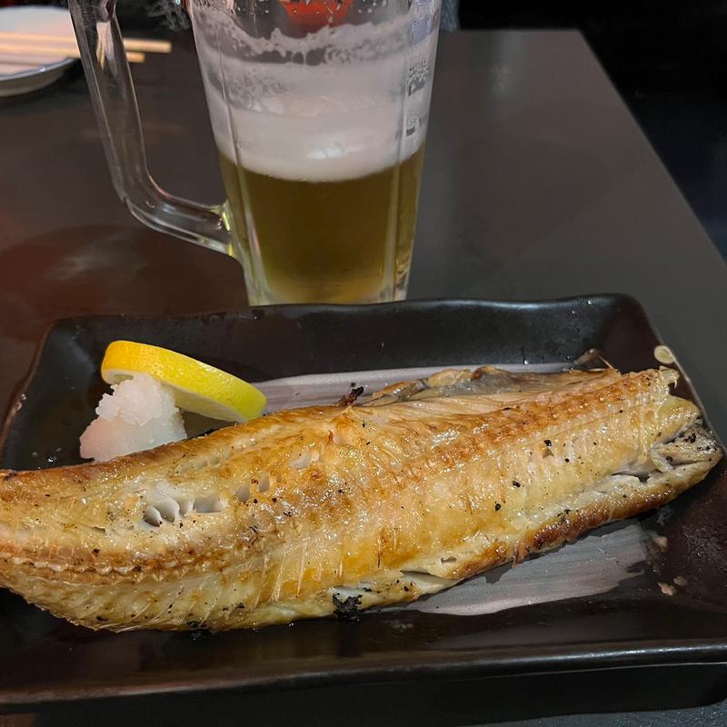 ほっけ焼き(ぱぶ茶屋 祭)