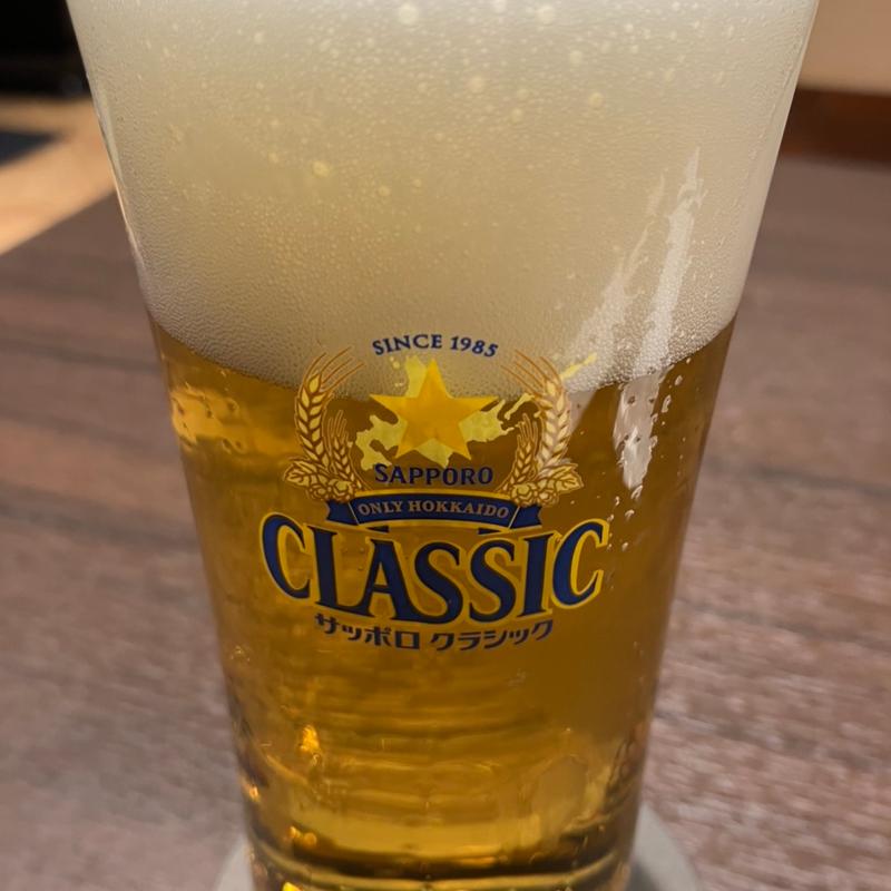 サッポロクラシック(BEER BAR THE SAPPORO STARS)