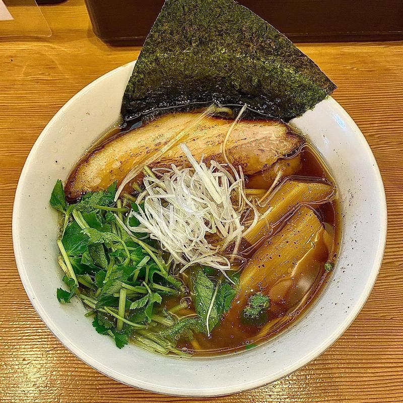 醤油そば(らーめん工房 麺作)