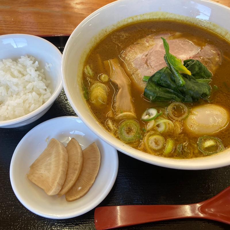 自家製配合　カレー中華蕎麦(栃木中華そば 神志)