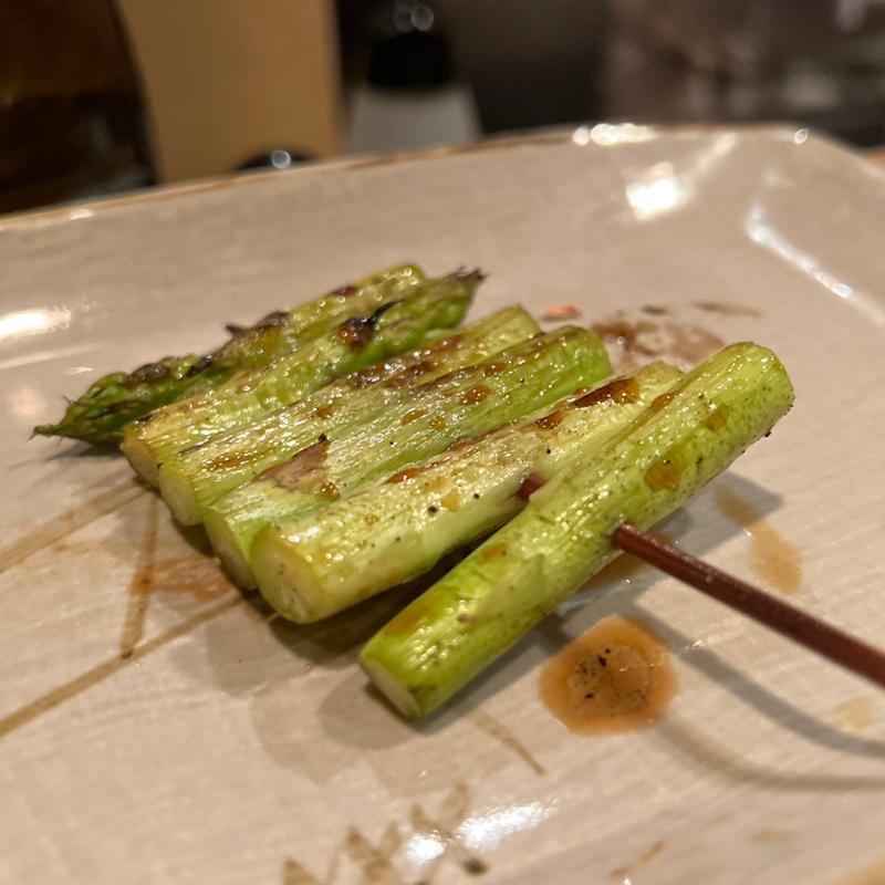 アスパラ(焼鳥 鳥よし 中目黒店)