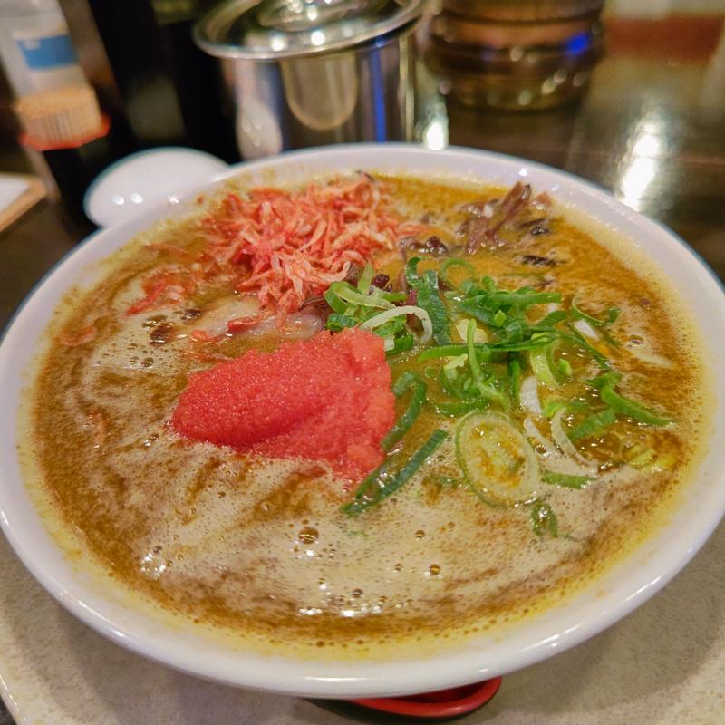 海老豚骨ラーメン(のげら～ )