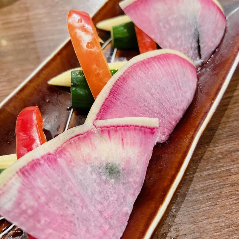 お通し(鶏と魚と炭火焼き 燈～あかり～)