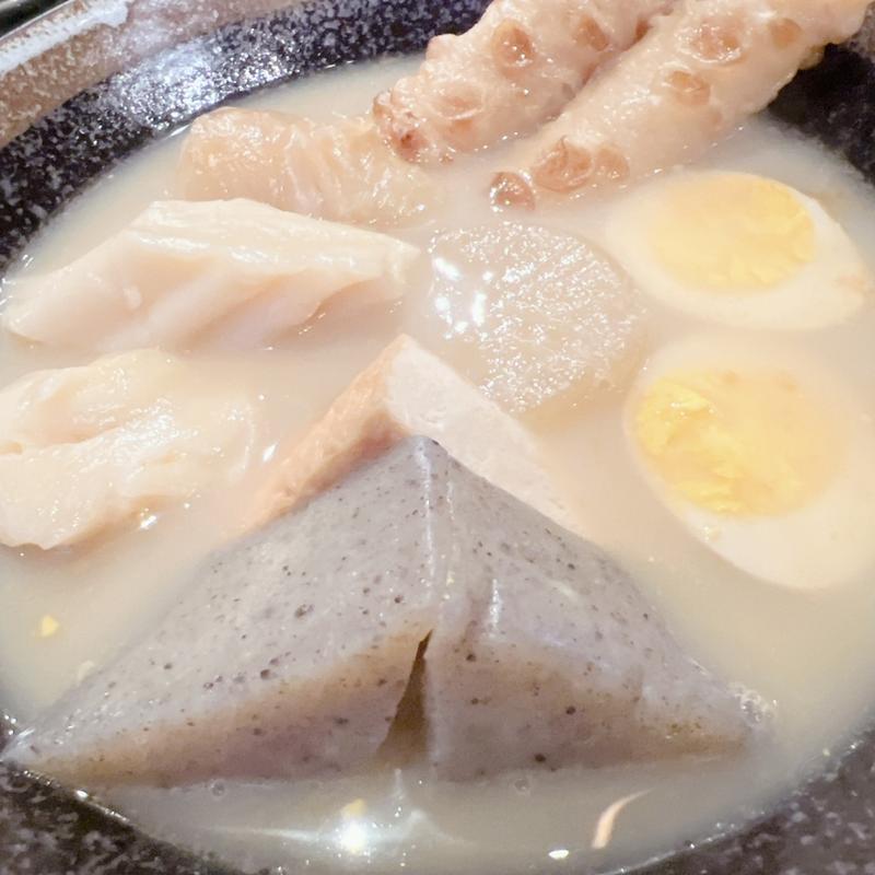 おでん　(7種)(鶏と魚と炭火焼き 燈～あかり～)