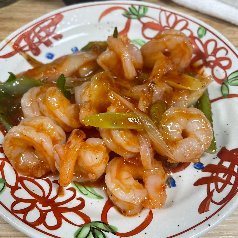 エビチリ(大衆酒場 酒呑んで飯食って蛙之介 溝の口店)