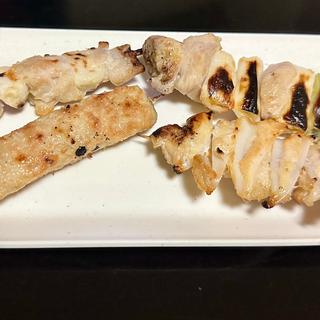 焼き鳥(つくね、ねぎま、やきとりにんにく、なんこつ)(CSC鮒忠 京島店 （シーエスシーフナチュウ）)
