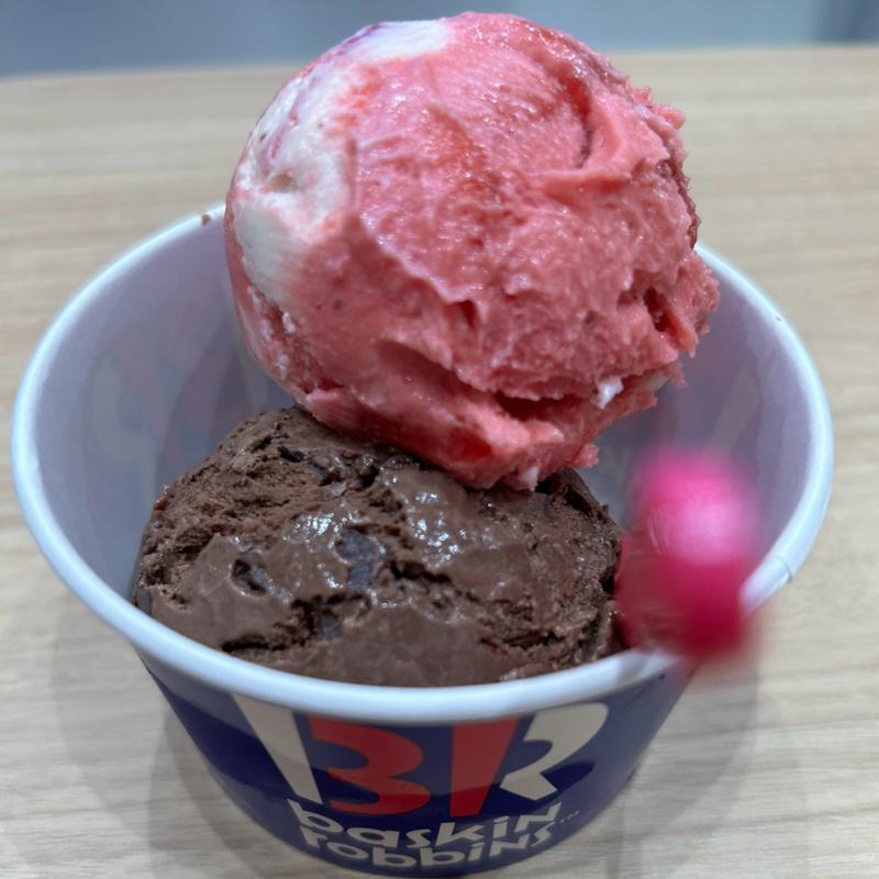 レギュラーダブル(サーティワンアイスクリーム ヒタチエ店)