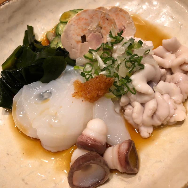 三味盛り合わせ(築地すし好 品川インターシティ店)